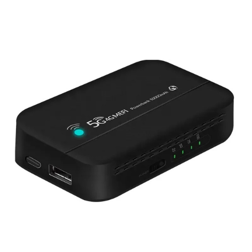 4G Pocket WiFi with 10000mAh Power Bank