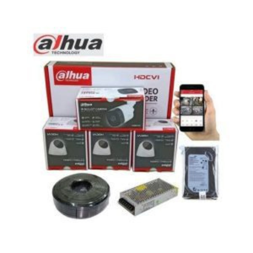 Dahua 4 CCTV Camera Kit