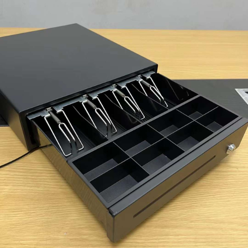 Heavy-Duty Electronic POS Cash Drawer (5 Bill / 8 Coin Compartments)