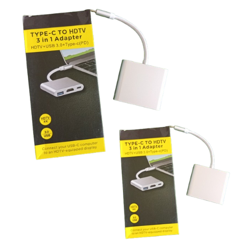 TYPE-C to HDTV 3-in-1 Adapter