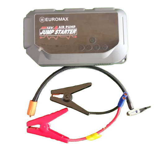 EUROMAX 12V Air Pump & Jump Starter Kit