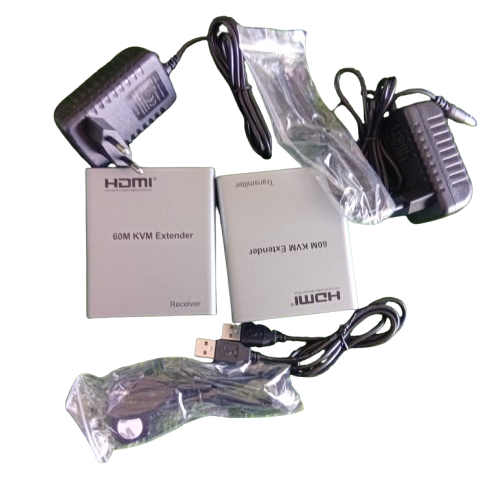 60M HDMI KVM Extender over Cat5e Cat6 Cable